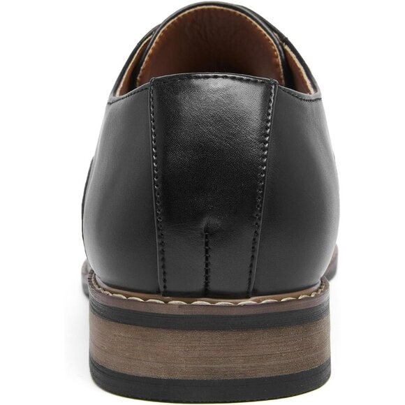 Men\'s Black 1 Oxford Formal Dress Business Comfortable Classic Lace Up Shoes